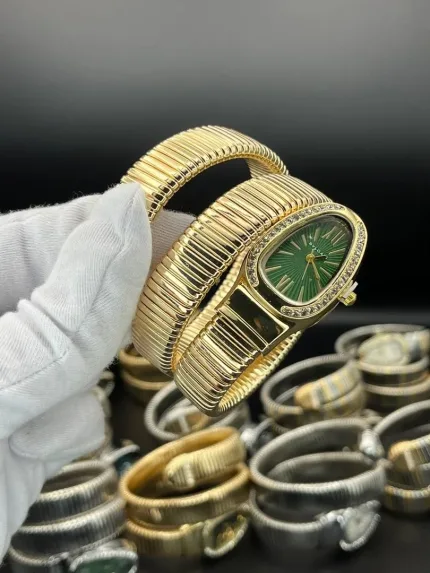 ساعت بولگاری ماری طلایی سبز | Bvlgari Mari